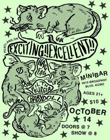 exciting!!excellent!! Show Flyer - 2025